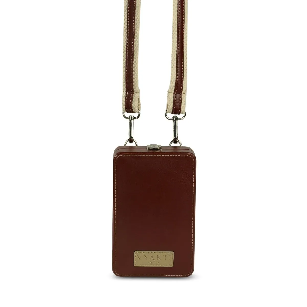 Baksa- Cactus Leather and Banofi Leather Box Bag