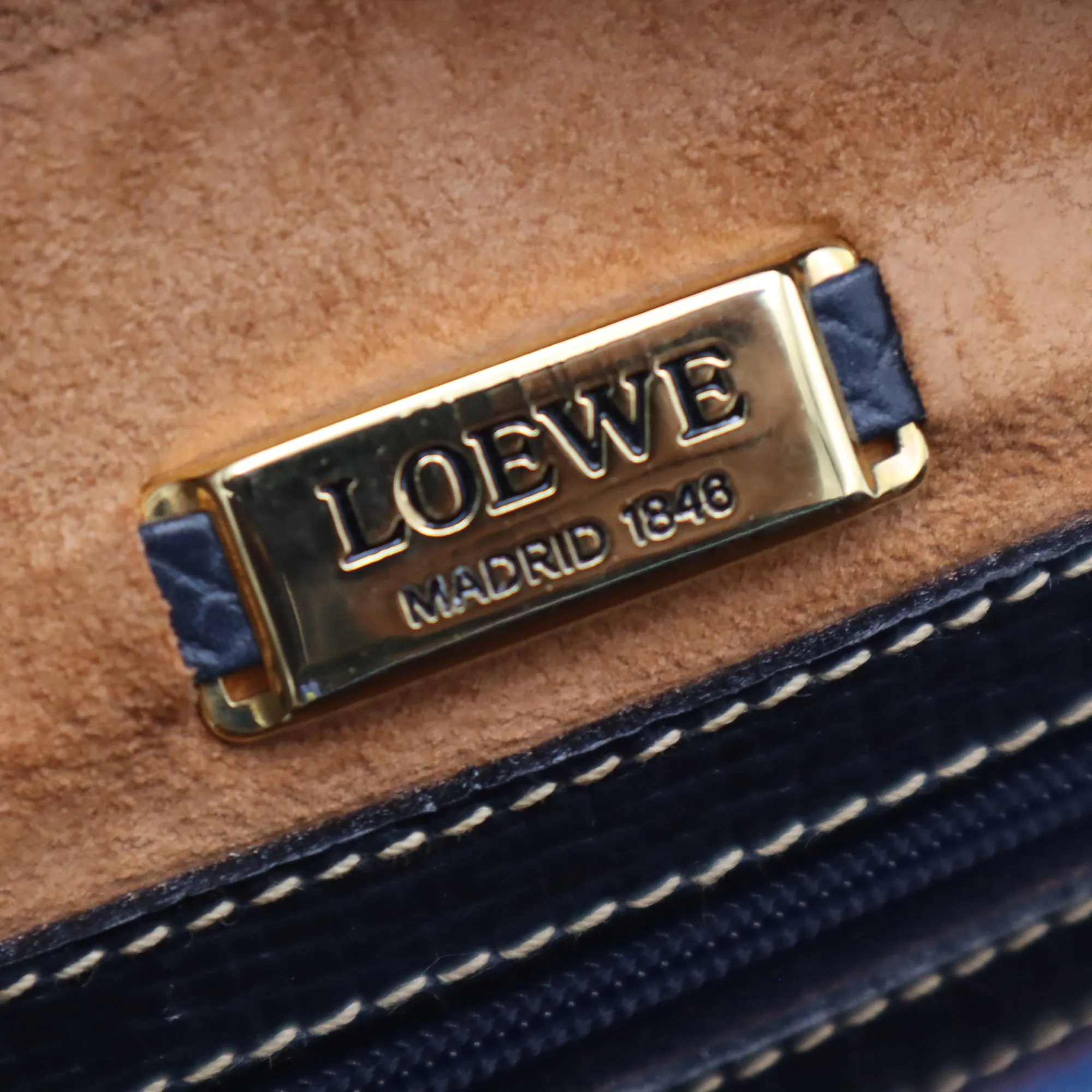 Loewe Leather Dome Handbag