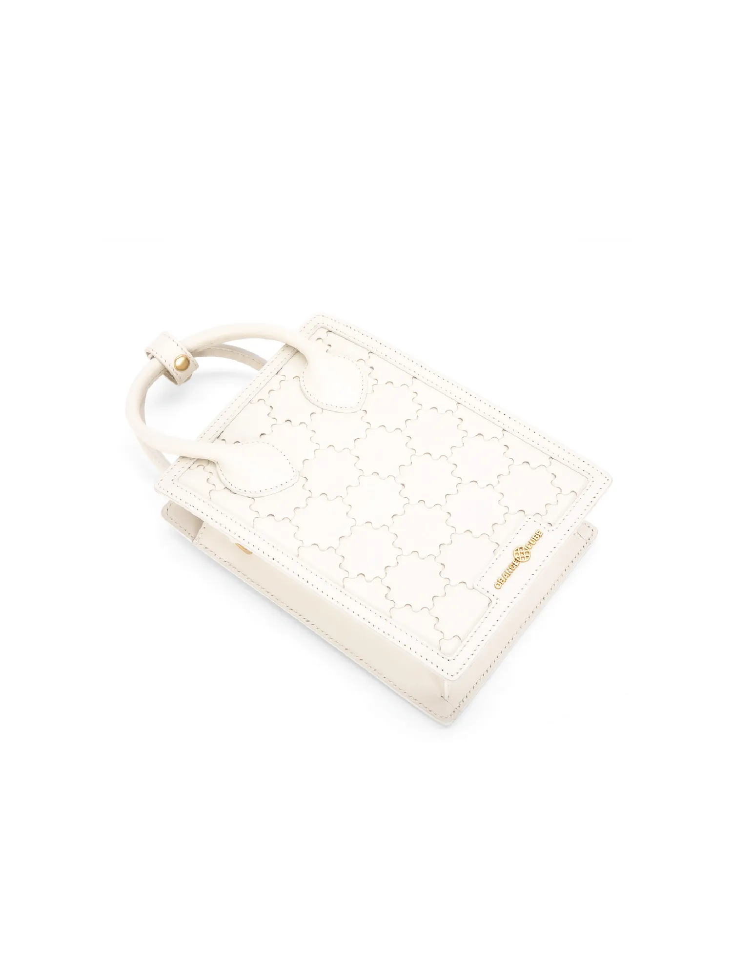 Quilted Impressions Mini Tote Bag - Tofu