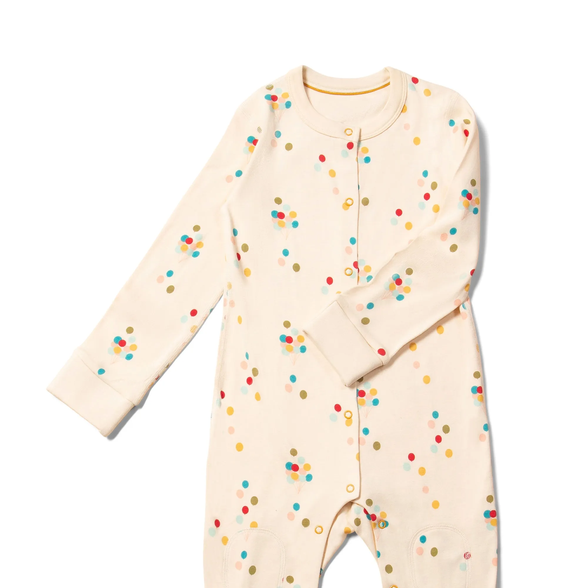 Rainbow Balloons Adaptive Suit With Poppers