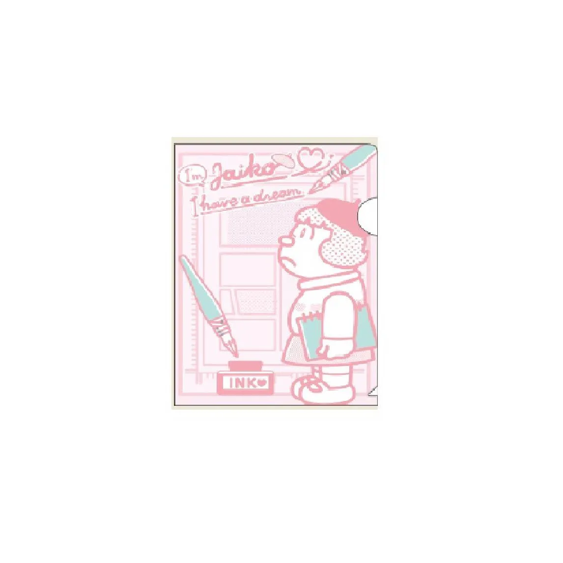 SHOWA NOTE NO.78840801 A5 L File Folder L Folder File Bag Data Bag Doraemon Nobita Shizuka