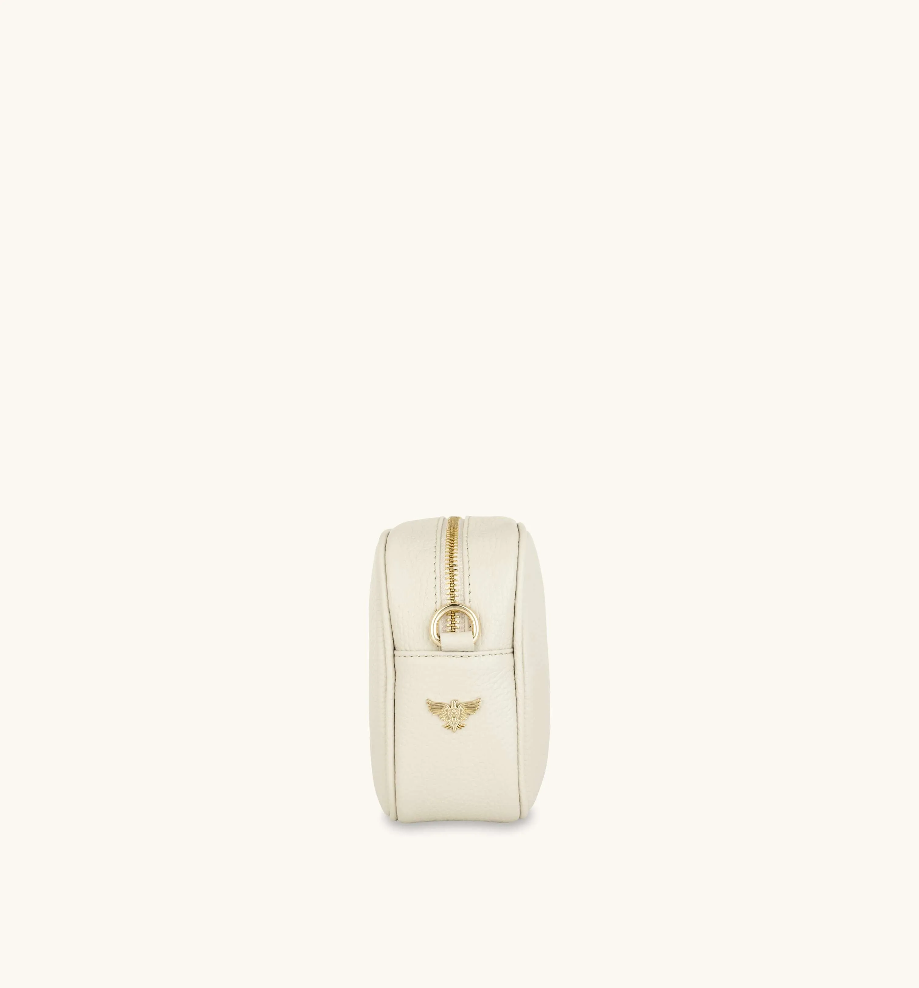 The Tassel Stone Leather Crossbody Bag