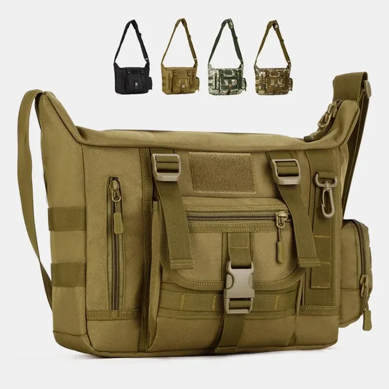 Waterproof Tactical Military Multi-Pocket Crossbody Bag